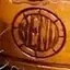 The emblem on Teal mugs with an Oregon decal carrying the disc as a small badge, The Bend Store, March 19, 2021.
