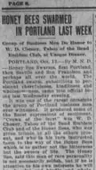 The account of the Portland dinner for Cheney.