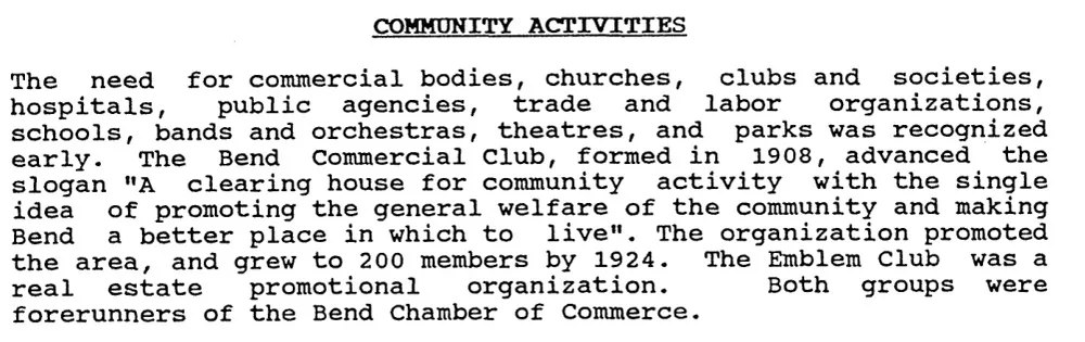 The study’s “Community Activities” section discusses the two clubs.